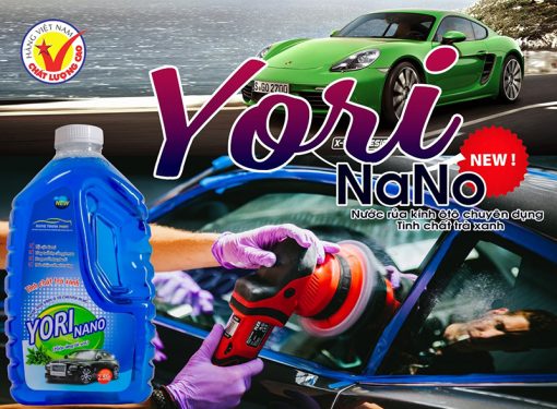 Nước rửa kính ô tô chuyên dụng Yori Nano