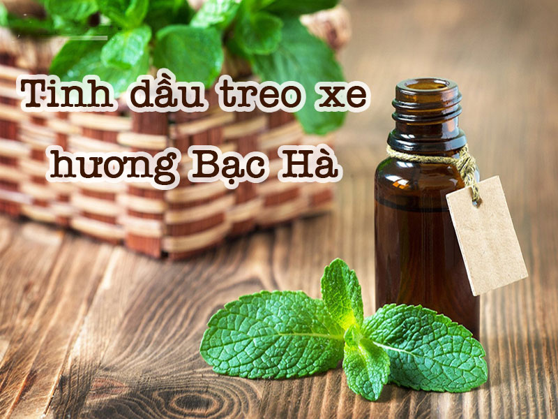 Tinh dầu treo xe Bạc Hà có tác dụng gì?