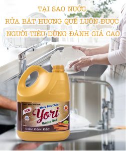 Tại sao nước rửa bát hương quế luôn được người tiêu dùng đánh giá cao