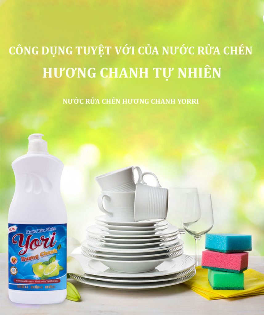 Công dụng tuyệt với của nước rửa chén hương chanh tự nhiên