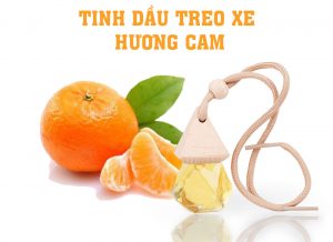 Tinh dầu treo xe hương cam ngọt