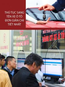 Thủ tục sang tên xe ô tô cũ