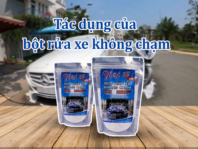 Cách pha bột rửa xe không chạm – HIỆU QUẢ TỐT NHẤT 2