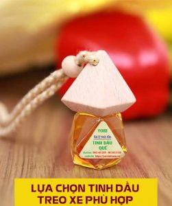 Một vài lưu ý khi chọn tinh dầu treo xe ô tô