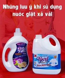 Những lưu ý khi sử dụng nước giặt xả vải