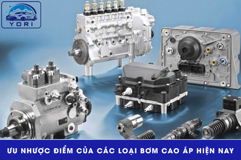 Ưu nhược điểm của các loại bơm cao áp hiện nay