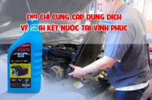 Địa chỉ cung cấp dung dịch vệ sinh két nước tại Vĩnh Phúc