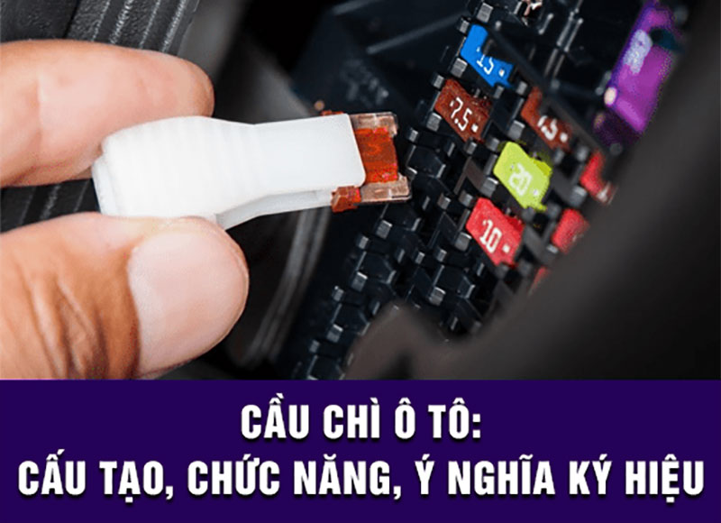 Cầu trì ô tô cấu tạo chức năng và nguyên lý hoạt động và các ký hiệu