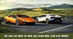 Tại sao khi mua xe nên lựa chọn màu sơn hợp mệnh